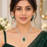 Rineva Emerald Royale Tennis Necklace Set - Image 2
