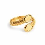 Rineva Golden Orbit Open Ring