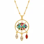 Rineva Nazar Royale Enamel Charm Pendant