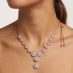 Rineva Pearl Droplet Radiance Necklace Set - Image 3