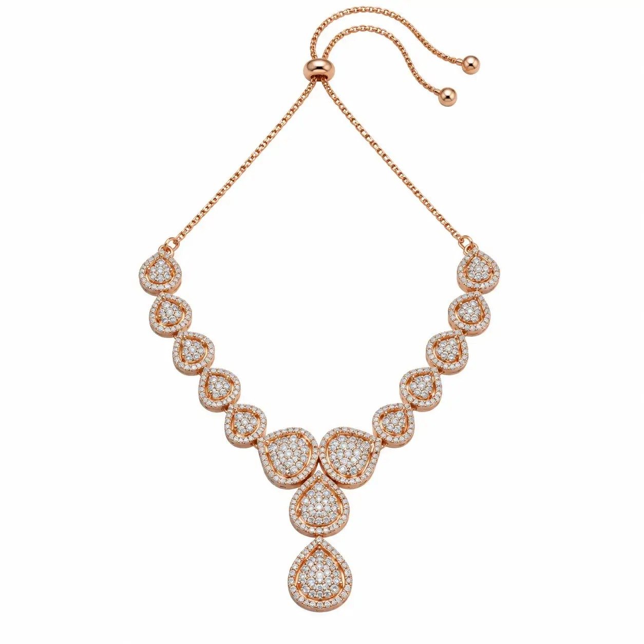 Rineva Pearl Droplet Radiance Necklace Set Rineva Pearl Droplet Radiance Necklace Set - Image 1