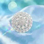 Rineva Royal Bloom Crystal Cocktail Ring - Image 5