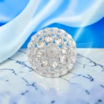 Rineva Royal Bloom Crystal Cocktail Ring - Image 4