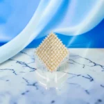 Rineva Royal Lattice Diamond Statement Ring - Image 5