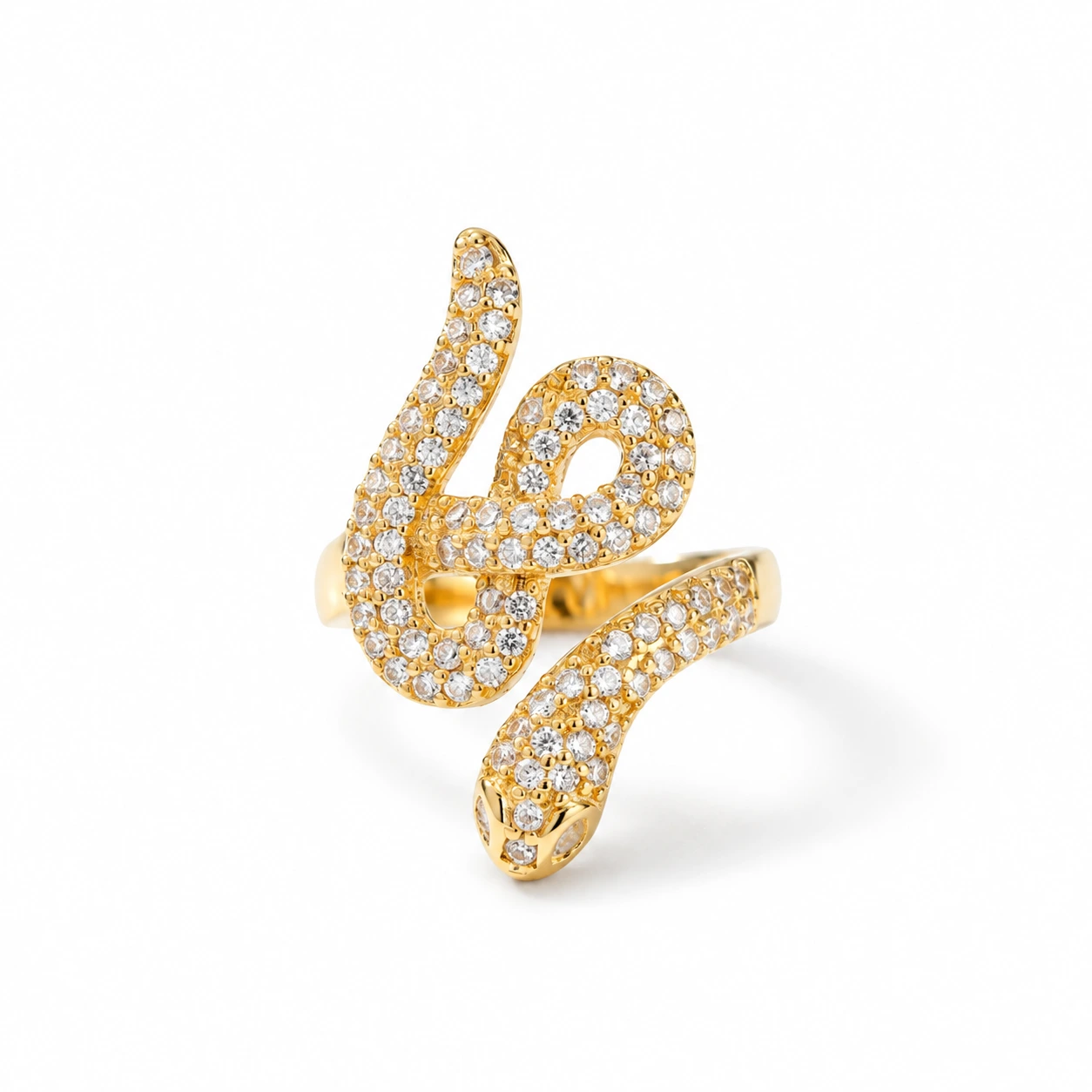 Rineva Serpentine Luxe Wrap Ring Rineva Serpentine Luxe Wrap Ring - Image 1