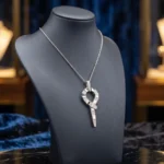 Rineva Silver Embrace Loop Pendant - Image 3