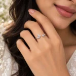 Rineva Silver Flutter Open Ring - Image 2