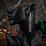 Rineva Prism Luxe Chain Drop Earrings - Image 5