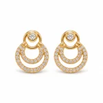 Golden Circlet Studs