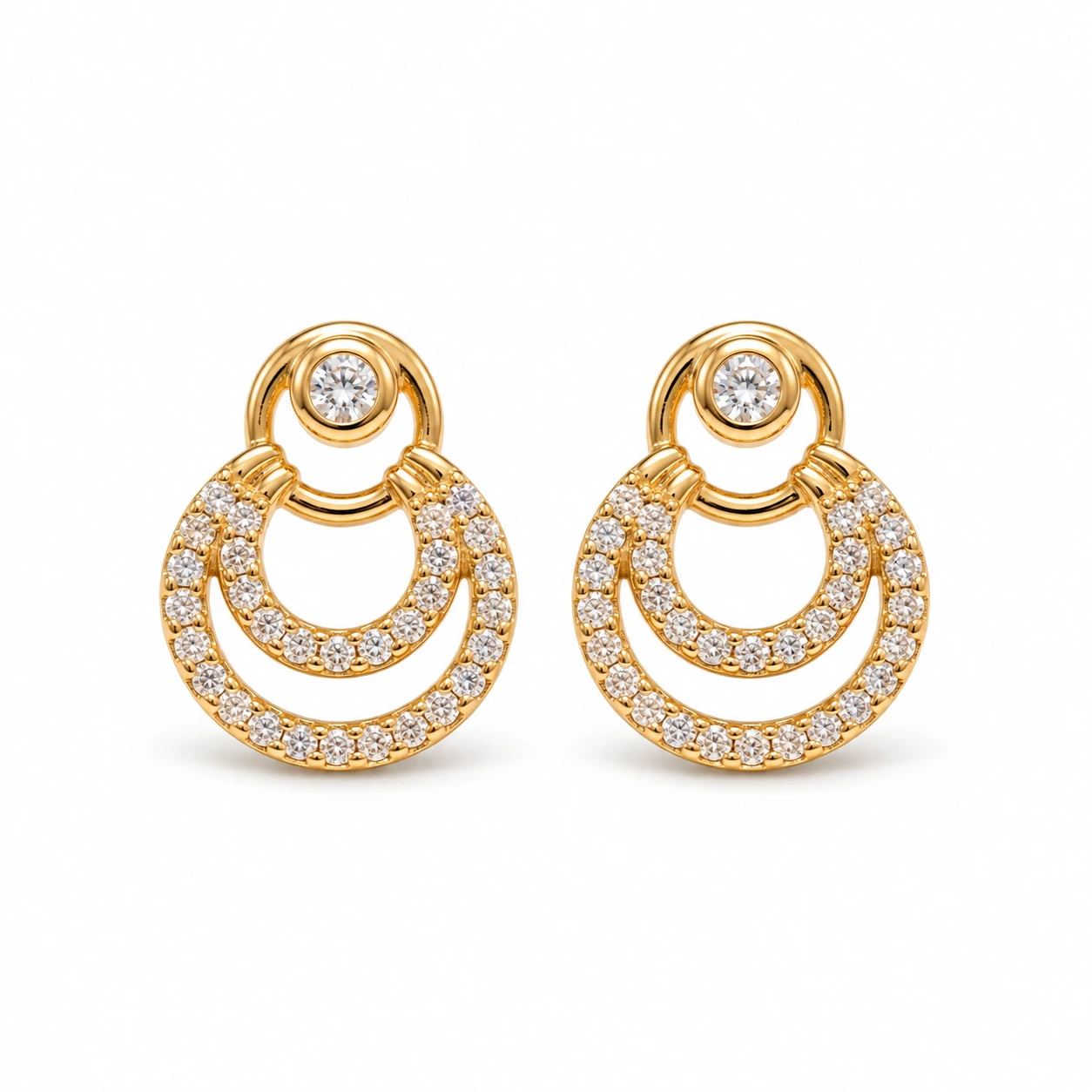 Golden Circlet Studs Golden Circlet Studs - Image 1
