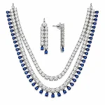 Sapphire Frost Elegance