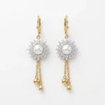 Sunburst Pearl Dangles