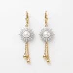 Sunburst Pearl Dangles