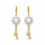 Sunburst Pearl Dangles
