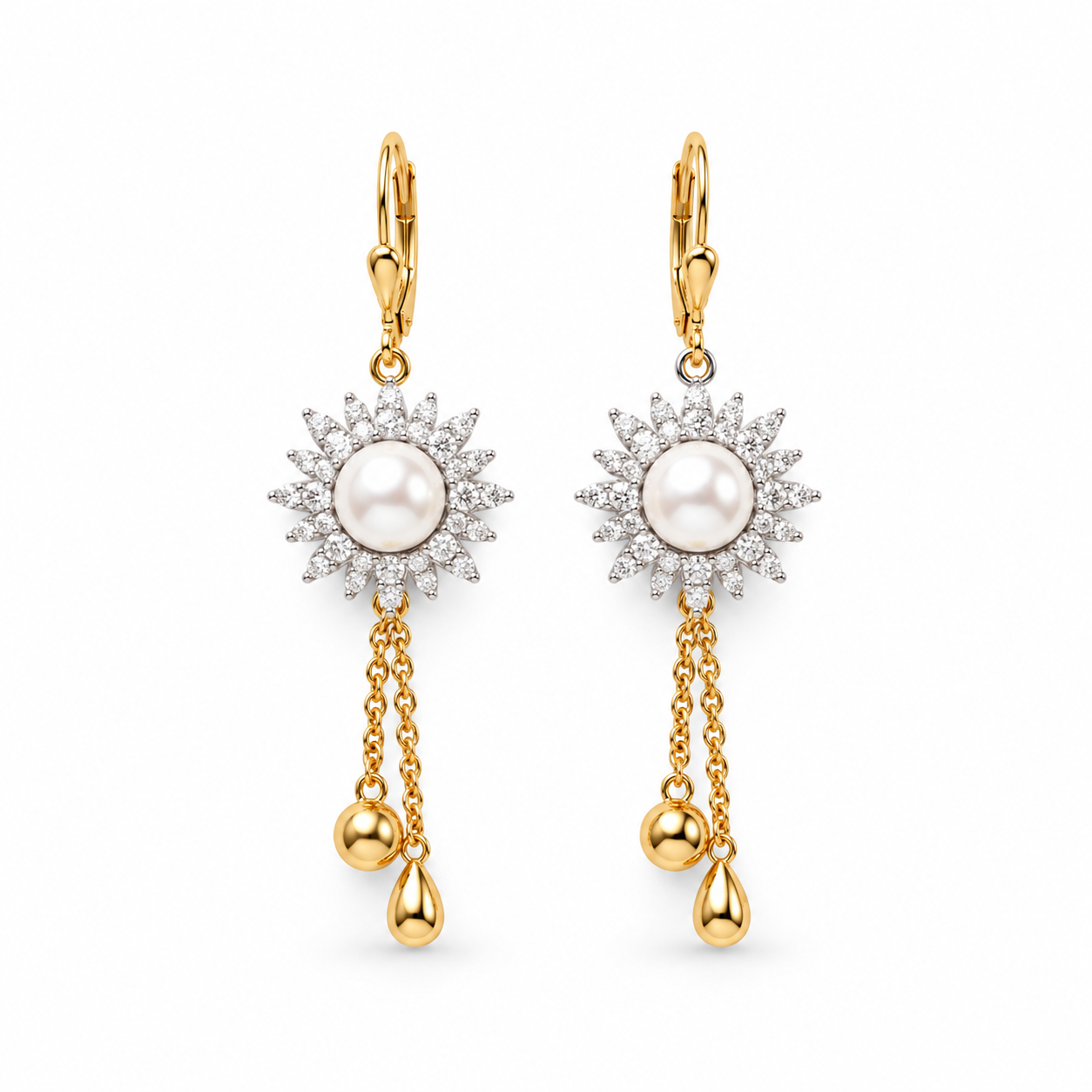 Sunburst Pearl Dangles Sunburst Pearl Dangles - Image 1