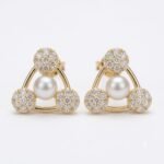 Trinity Pearl Studs