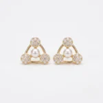 Trinity Pearl Studs