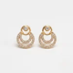Golden Circlet Studs