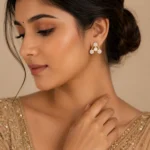 Trinity Pearl Studs - Image 2