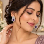 Amethyst Crown Jewelry Set - Image 3
