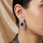 Amethyst Crown Jewelry Set - Image 3