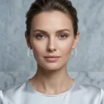Baguette Diamond Hoop Earrings - Image 3