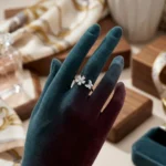 Cushion Halo Engagement Ring - Image 3