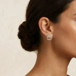 Diamond Fan Studs - Image 4