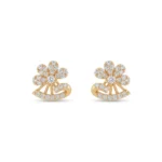 Diamond Fan Studs