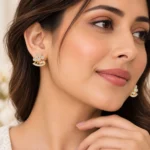 Diamond Fan Studs - Image 2