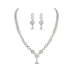 Diamond Lattice Bridal Set