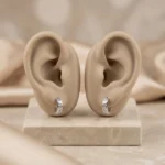 Diamond Pavé Classic Hoops - Image 3