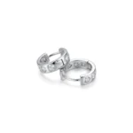 Diamond Pavé Classic Hoops