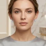Diamond Pavé Classic Hoops - Image 4
