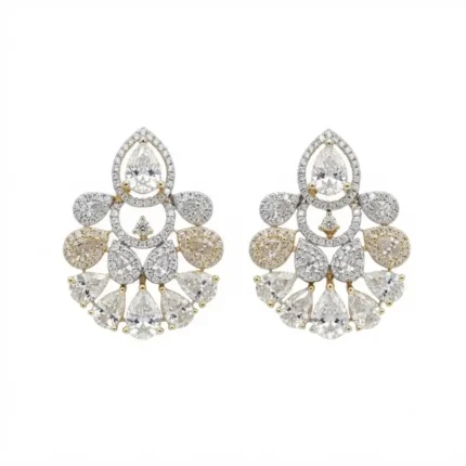 Diamond Peacock Fan Drops