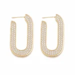 Diamond Pavé Hoops