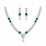 Emerald Lattice Jewelry Set