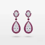 Ruby Twist Teardrop Luxe