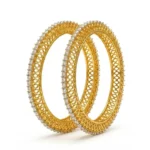 Filigree Diamond Bangle Set