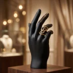 Flowing Wave Band Ring - Image 3