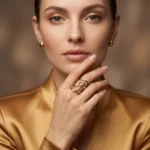 Flowing Wave Band Ring - Image 2