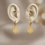 Gold Medusa Classical Head Drops - Image 4