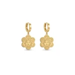 Gold Medusa Classical Head Drops