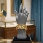 Golden Leaf Bangle - Image 3