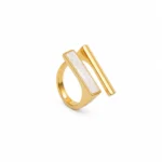 Pearl Rectangle Ring
