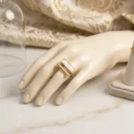 Pearl Rectangle Ring - Image 4