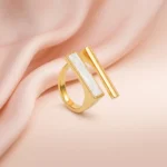 Pearl Rectangle Ring - Image 3