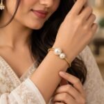 Pearl Cuff Bangle - Image 2