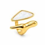 Pearl Teardrop Ring - Image 4