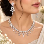 Platinum Diamond Marquise Pear Set - Image 3